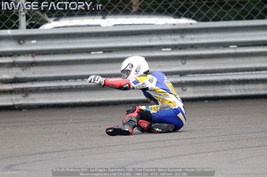 2010-05-08 Monza 0091 - La Roggia - Superstock 1000 - Free Practice - Marco Bussolotti - Honda CBR1000RR